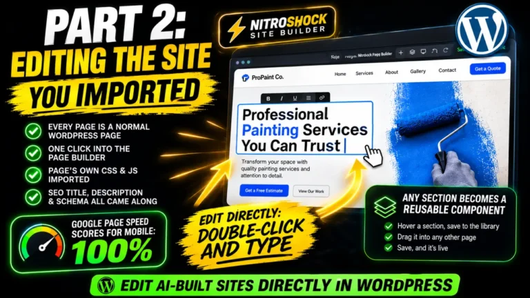 Video: Edit an AI-Built Website in WordPress Without Touching Code