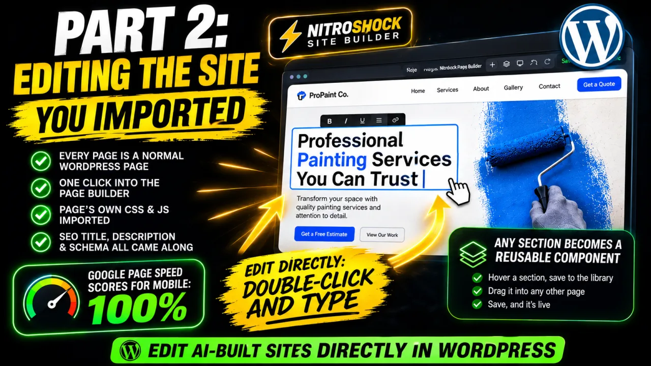 Video: Edit an AI-Built Website in WordPress Without Touching Code