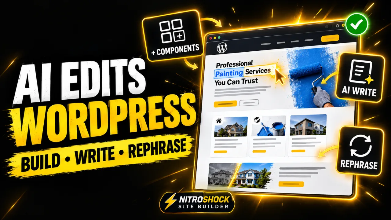 Video: AI Page Builder for WordPress: Add Components, Write Pages, Rephrase Copy