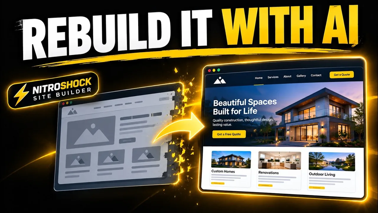 Video: AI WordPress Site Builder: Rebuild an Existing Website (Live Demo)